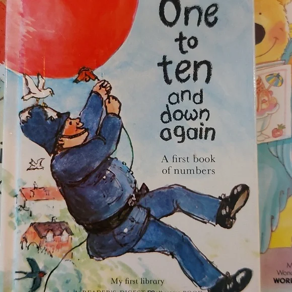 Vintage 80s My First Library Set of 5 Books Mothercare by Reader's Digest - Picture 3 of 16